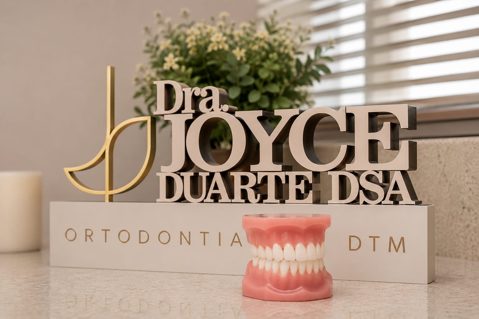 Identidade Dra. Joyce Duarte — Ortodontia e DTM